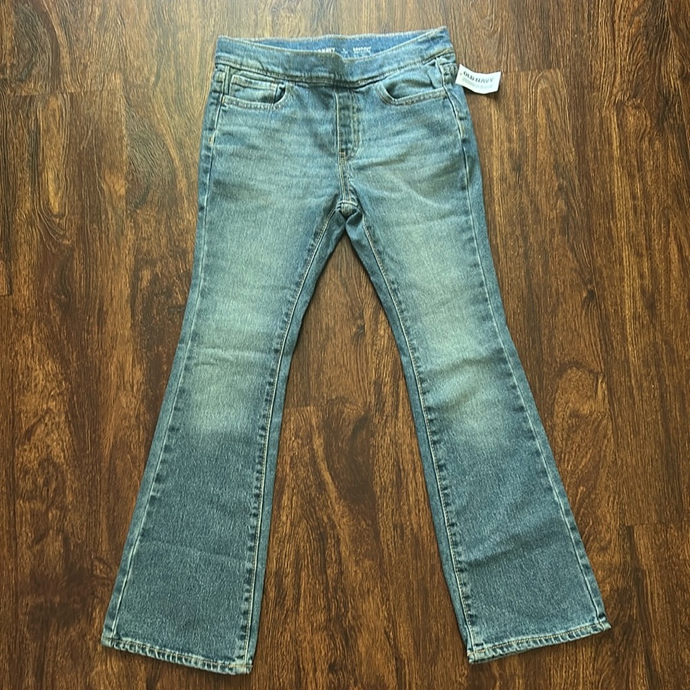GIRLS OLD NAVY PULL ON JEANS